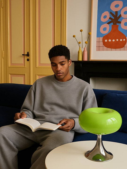 "Orbital Illuminator 3000" Table Lamp