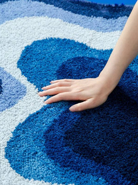 "Clouds of Annecy" Rug