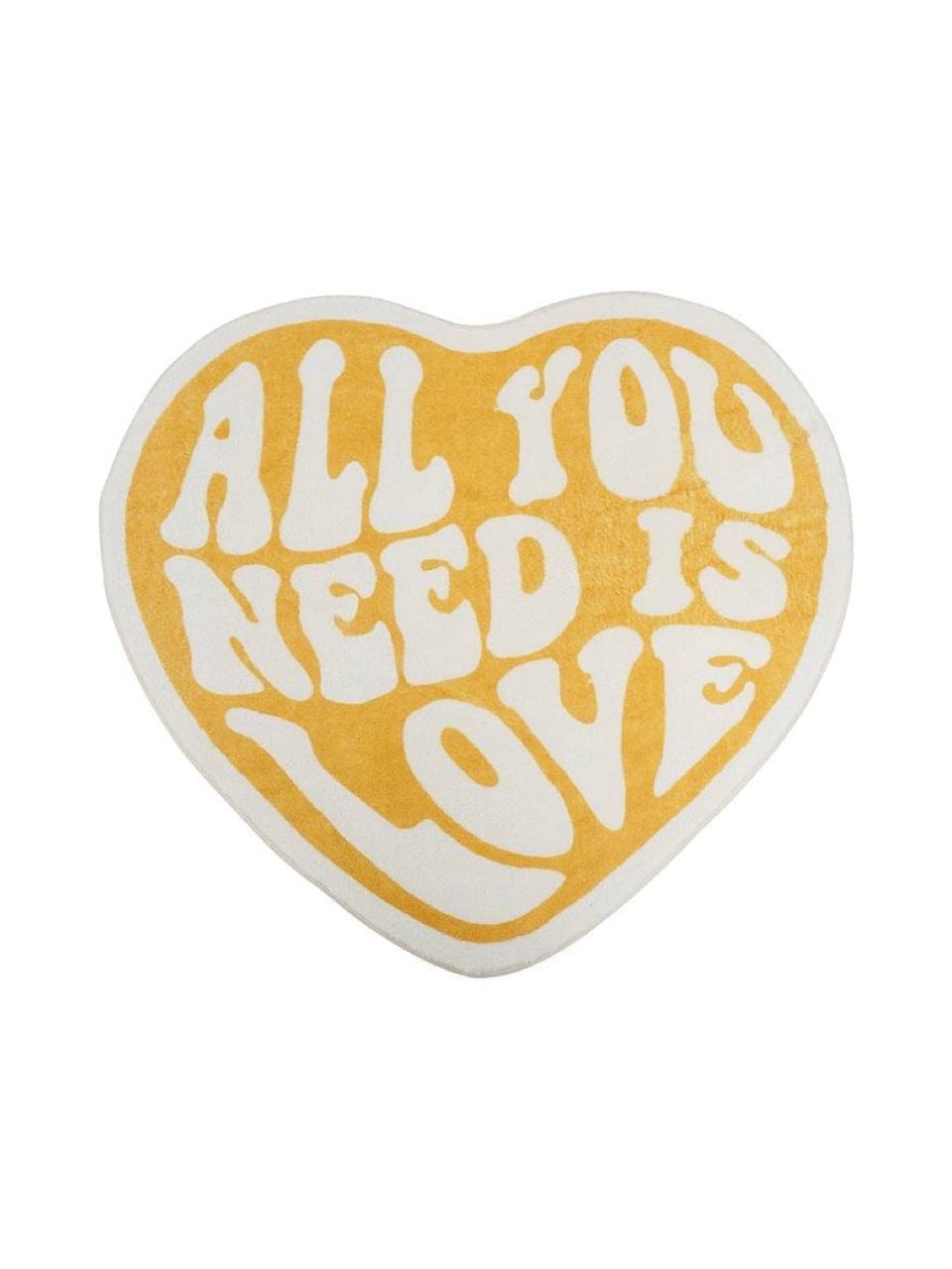 "All you need is love" Rug