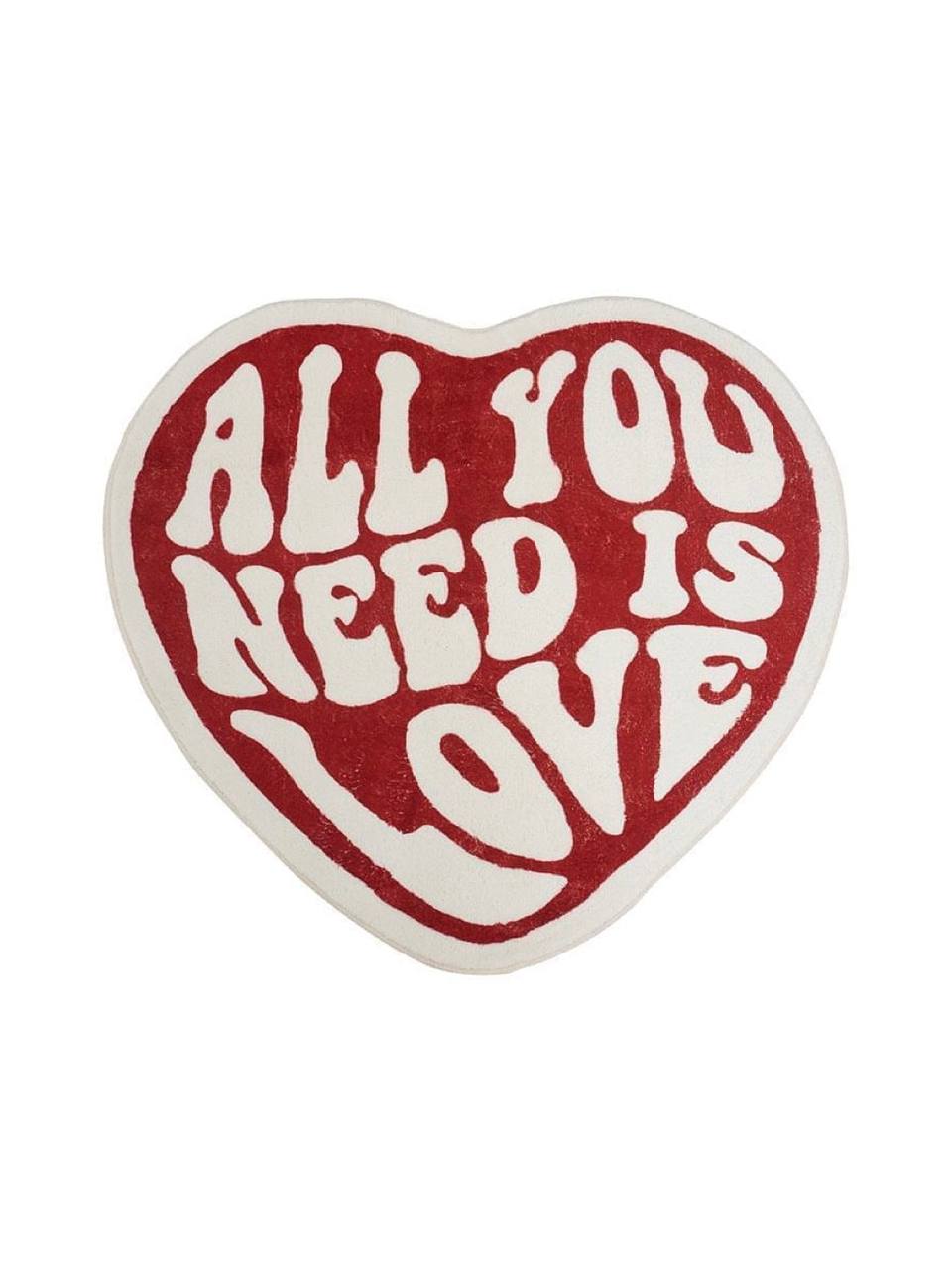 "All you need is love" Rug