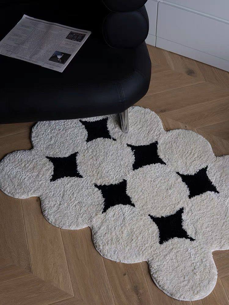 Nordic Aesthetic B&W Rug